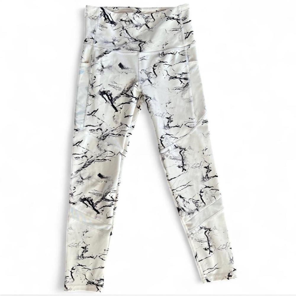 Marble Print Women’s BSP Legging size large